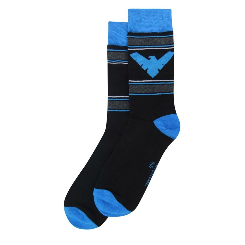 Nightwing Athletic Crew Socks Image 2