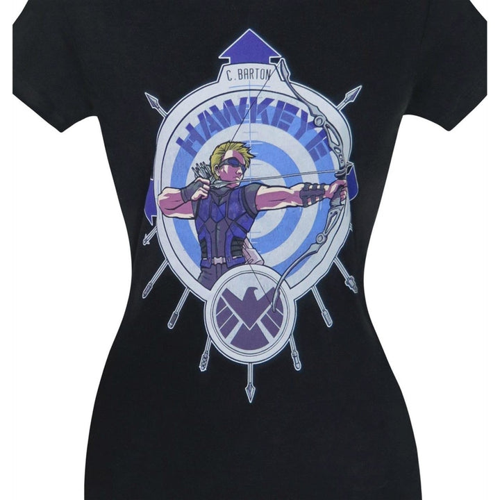 Hawkeye Shielded Womens T-Shirt Image 3
