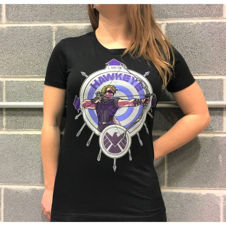 Hawkeye Shielded Womens T-Shirt Image 4