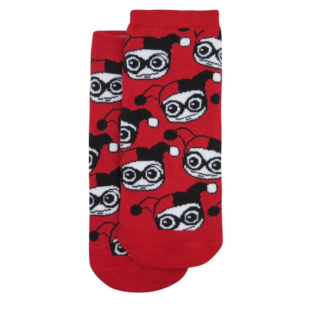 Harley Quinn Kawaii Womens Low-Cut Sock 2 Pack Image 4