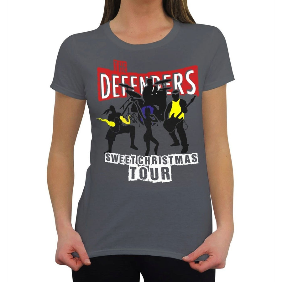 Defenders Sweet Christmas Tour Womens T-Shirt Image 1