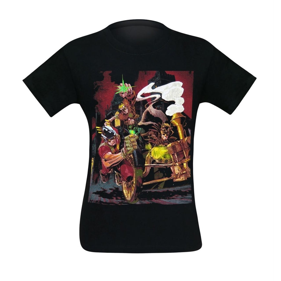 Earth-2 20 Steampunk Variant Cover Mens T-Shirt Image 1