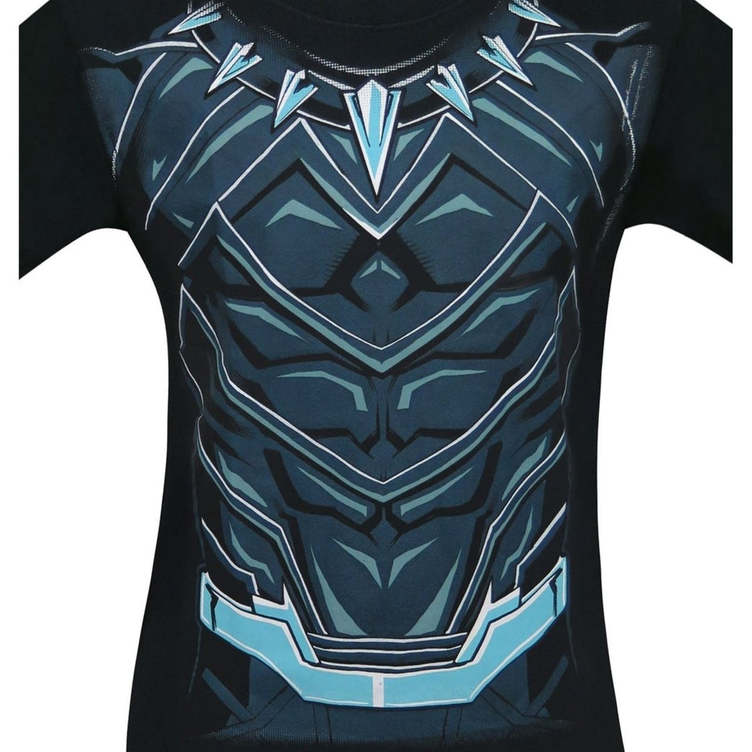 Black Panther Suit-Up Mens Costume T-Shirt Image 2