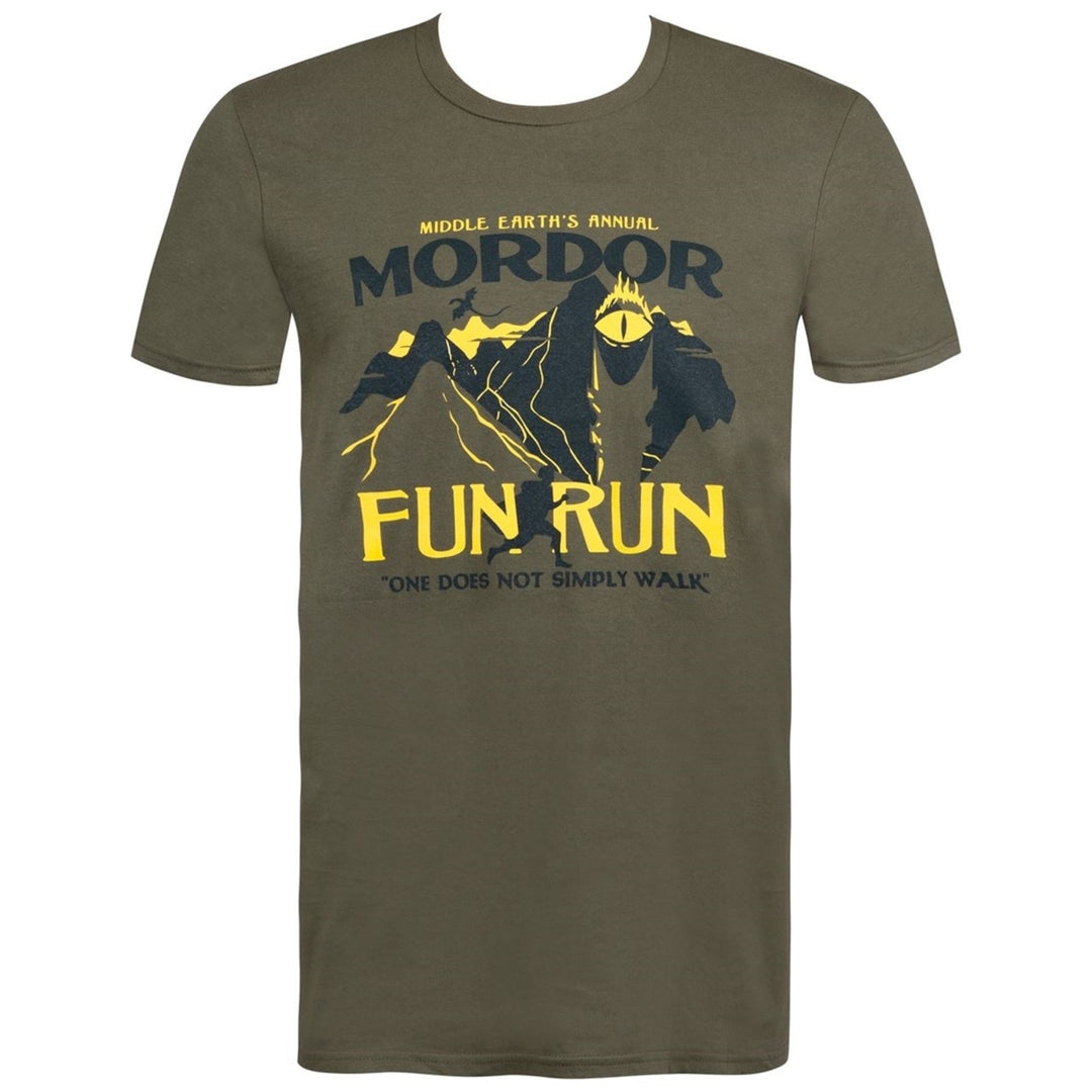 Mordor Fun Run Mens T-Shirt Image 1