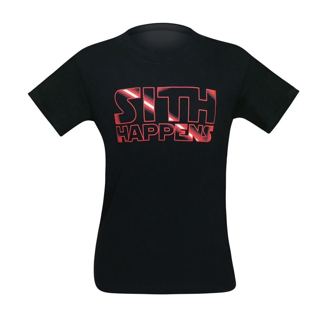 Sith Happens Mens T-Shirt Image 3