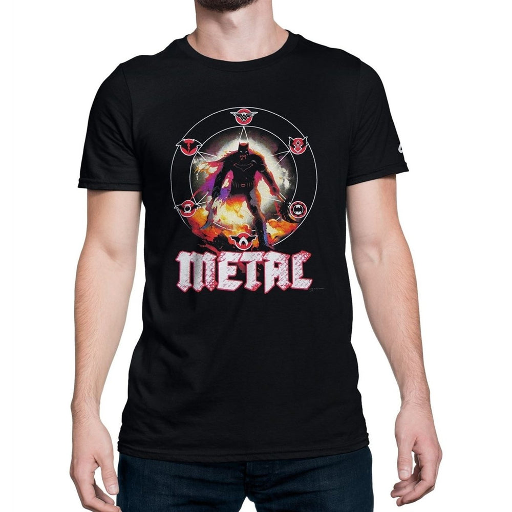 Batman Dark Nights Metal 1 Mens T-Shirt Image 2