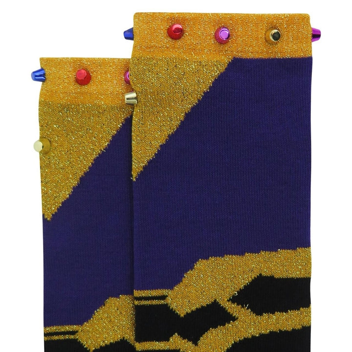 Avengers Infinity War Thanos Womens Knee High Socks Image 3