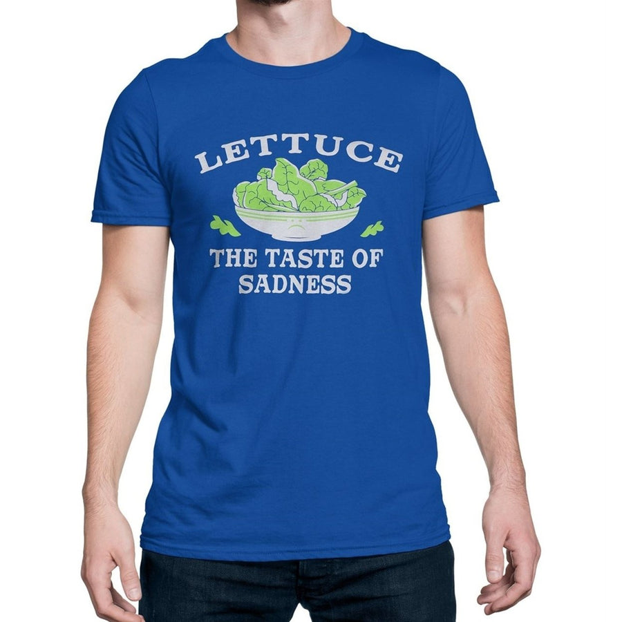 Lettuce The Taste of Sadness Mens T-Shirt Image 1