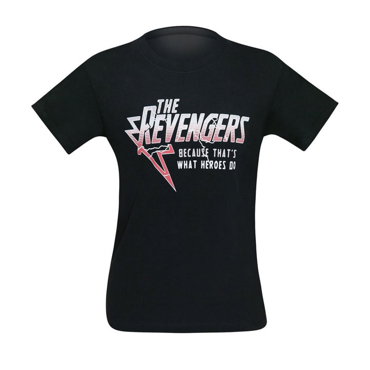 The Revengers Thats What Heroes Do Mens T-Shirt Image 3