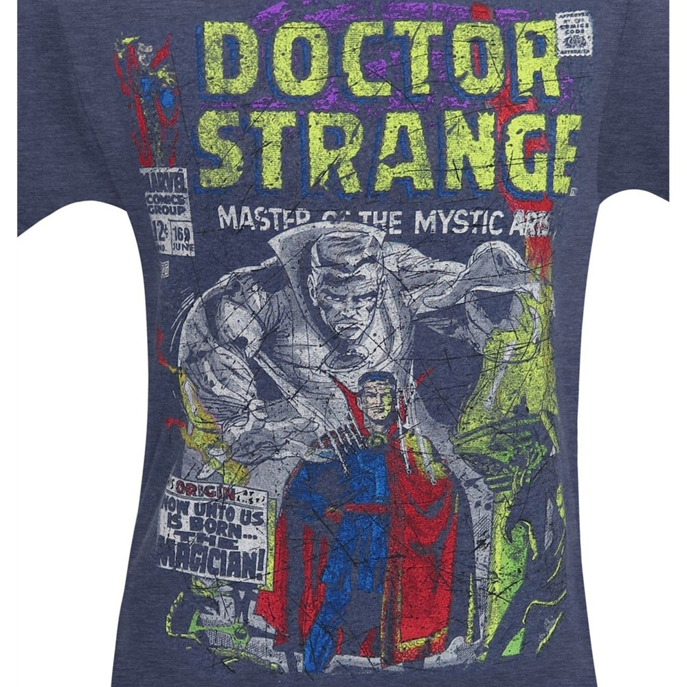 Dr. Strange 169 Cover Mens T-Shirt Image 2