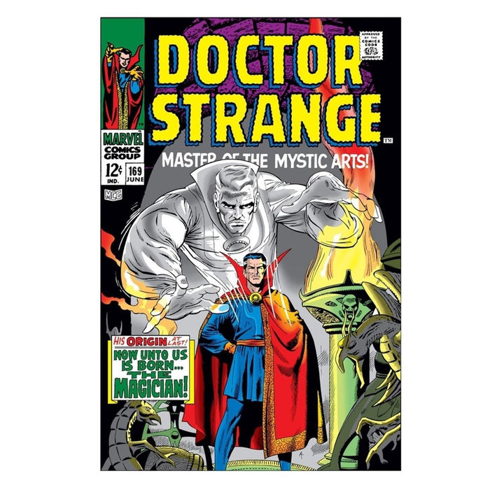 Dr. Strange 169 Cover Mens T-Shirt Image 4