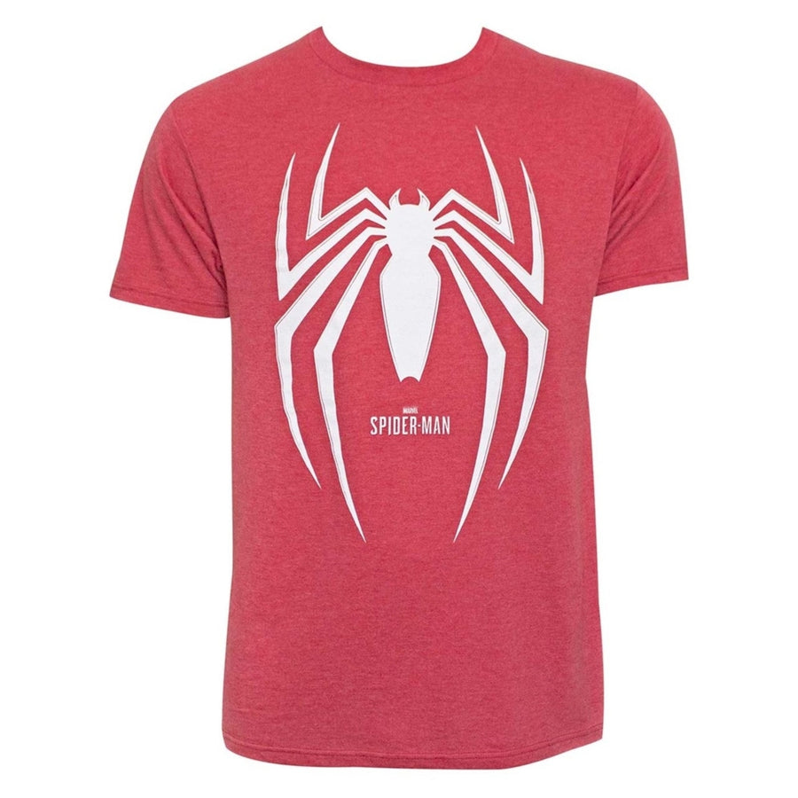 Spider-Man Gamerverse Logo Mens T-Shirt Image 1