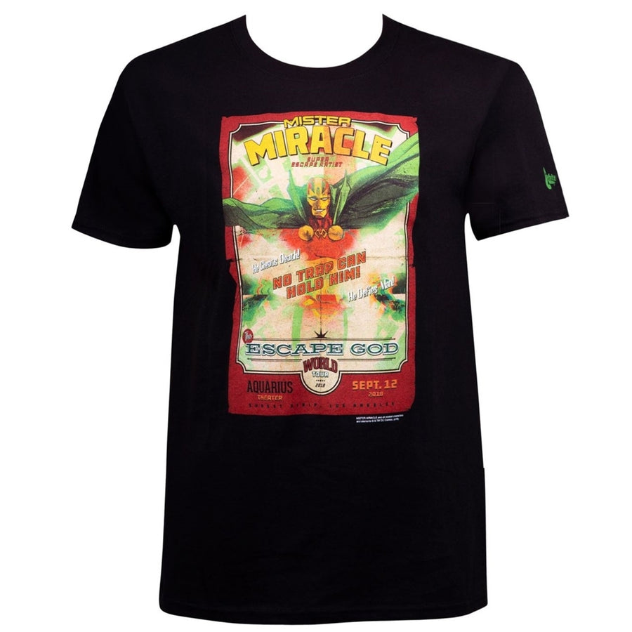 Mister Miracle DC Mens T-Shirt Image 1