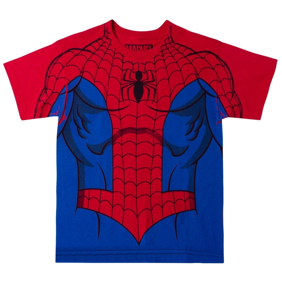 Marvel Comics The Amazing Spider-Man Costume Youth T-shirt Image 1