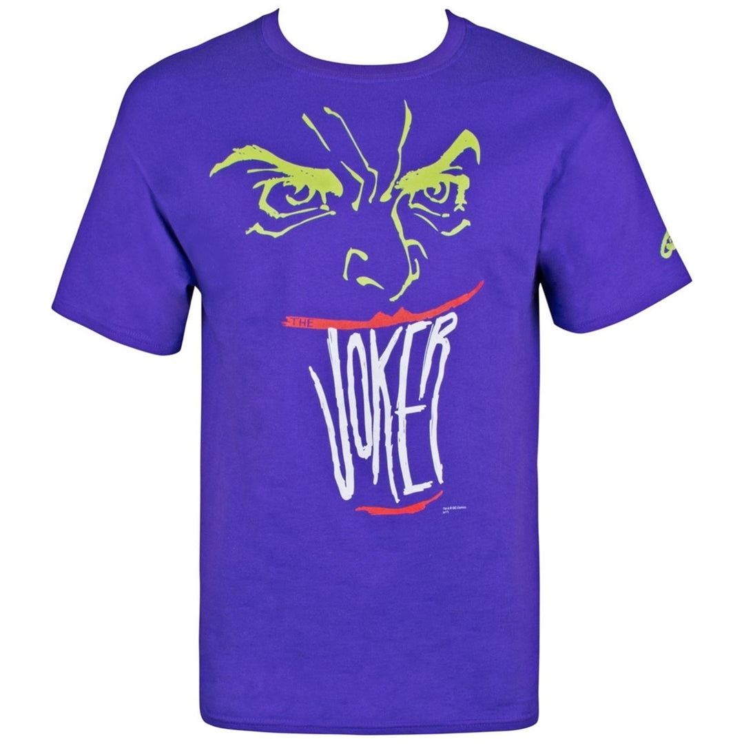 Joker Smile Mens T-Shirt Image 1