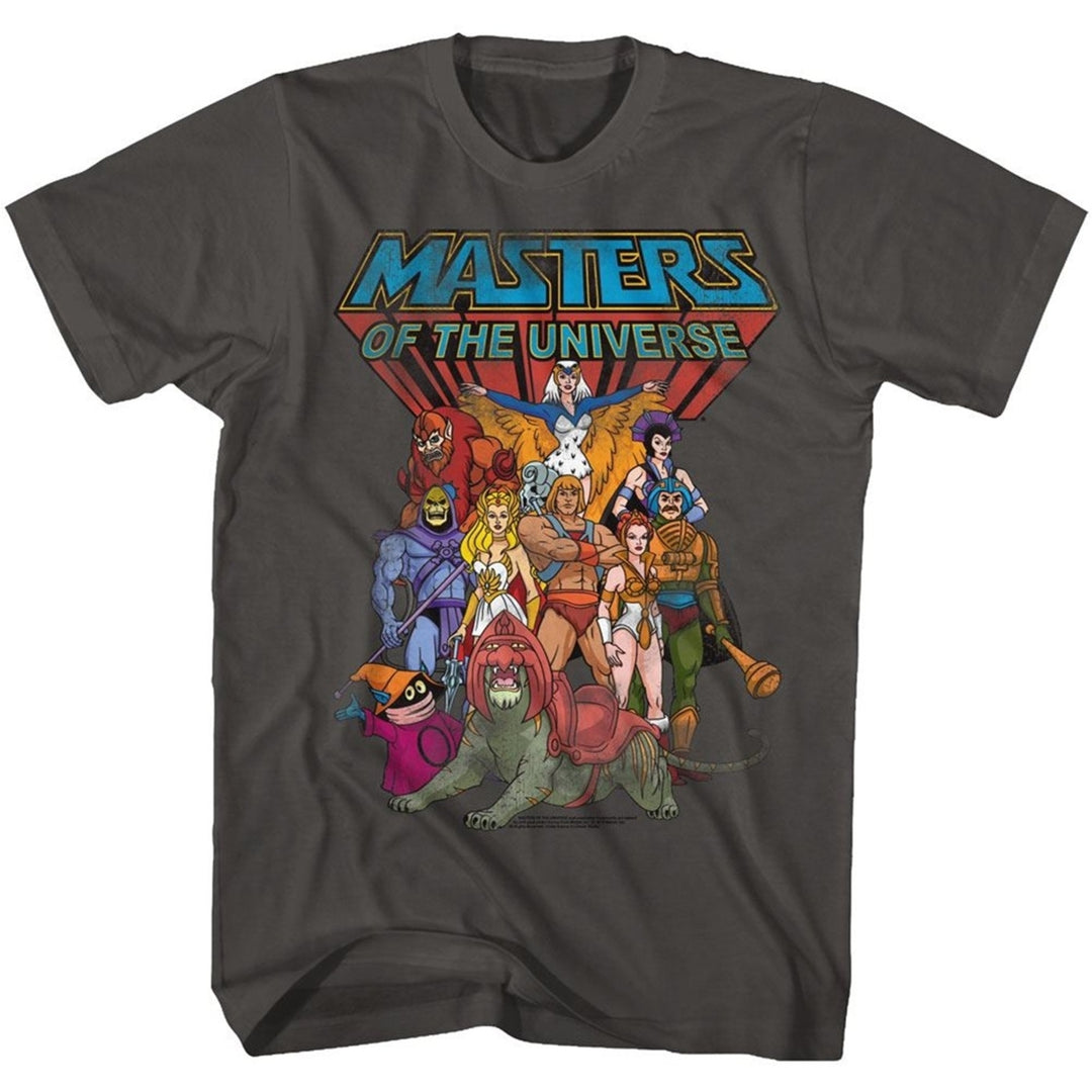 Masters of the Universe He-Man Cast T-Shirt Image 1