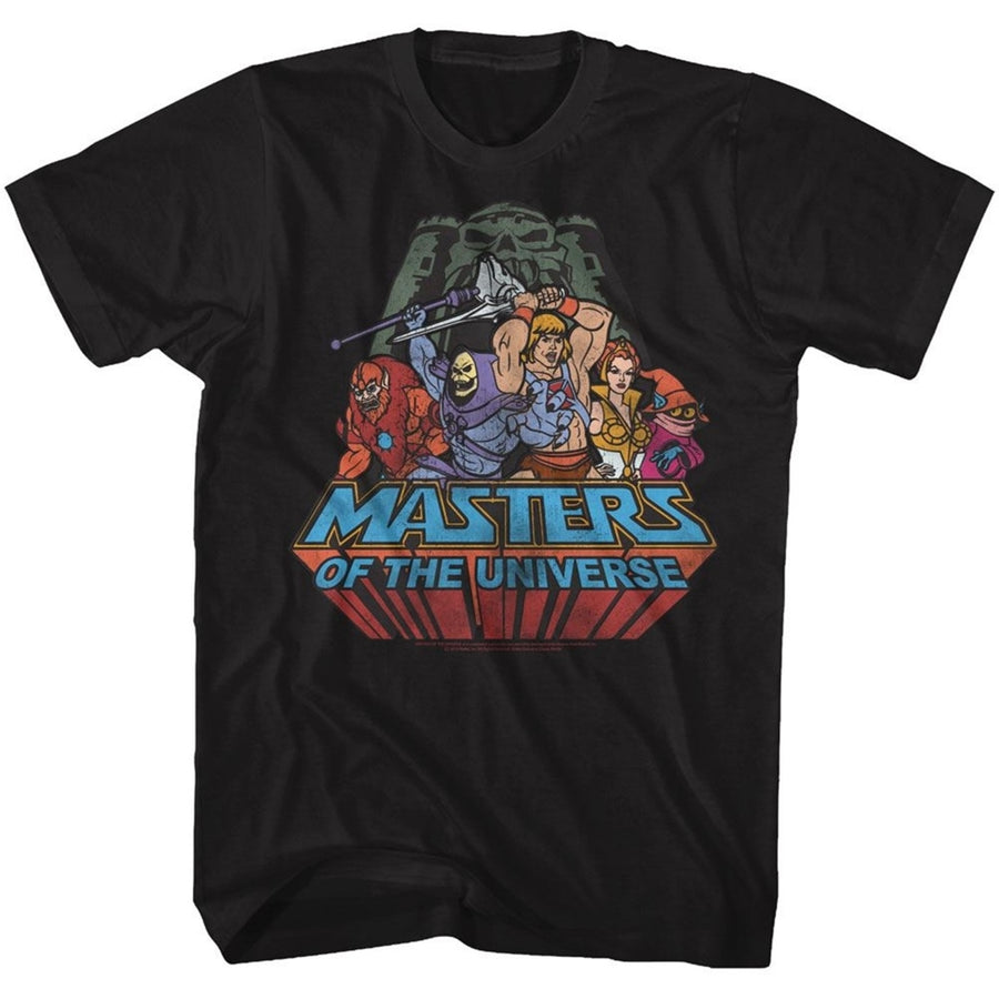 Masters of the Universe He-Man Heroes and Villains T-Shirt Image 1