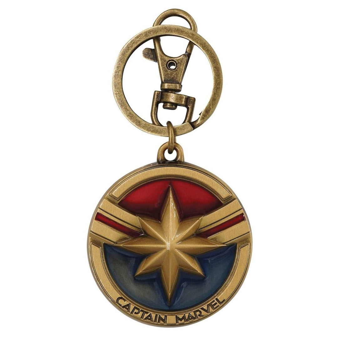 Captain Marvel Movie Keychain Image 1