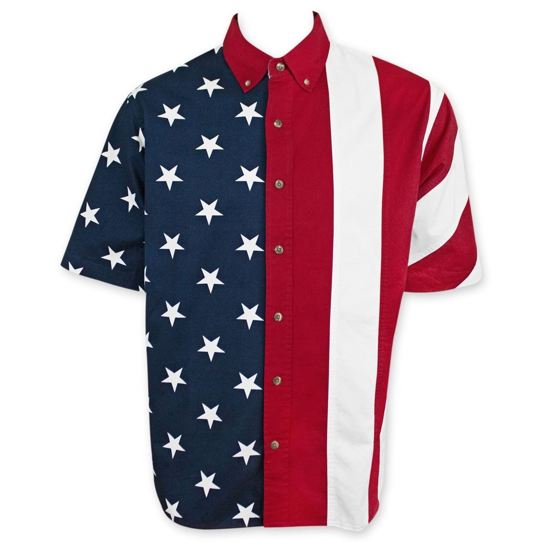 USA Button Up Shirt Image 1