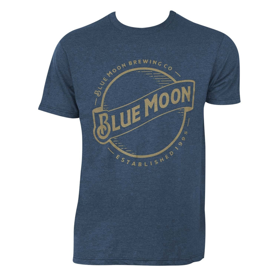 Blue Moon Gold Logo Tee Shirt Image 1