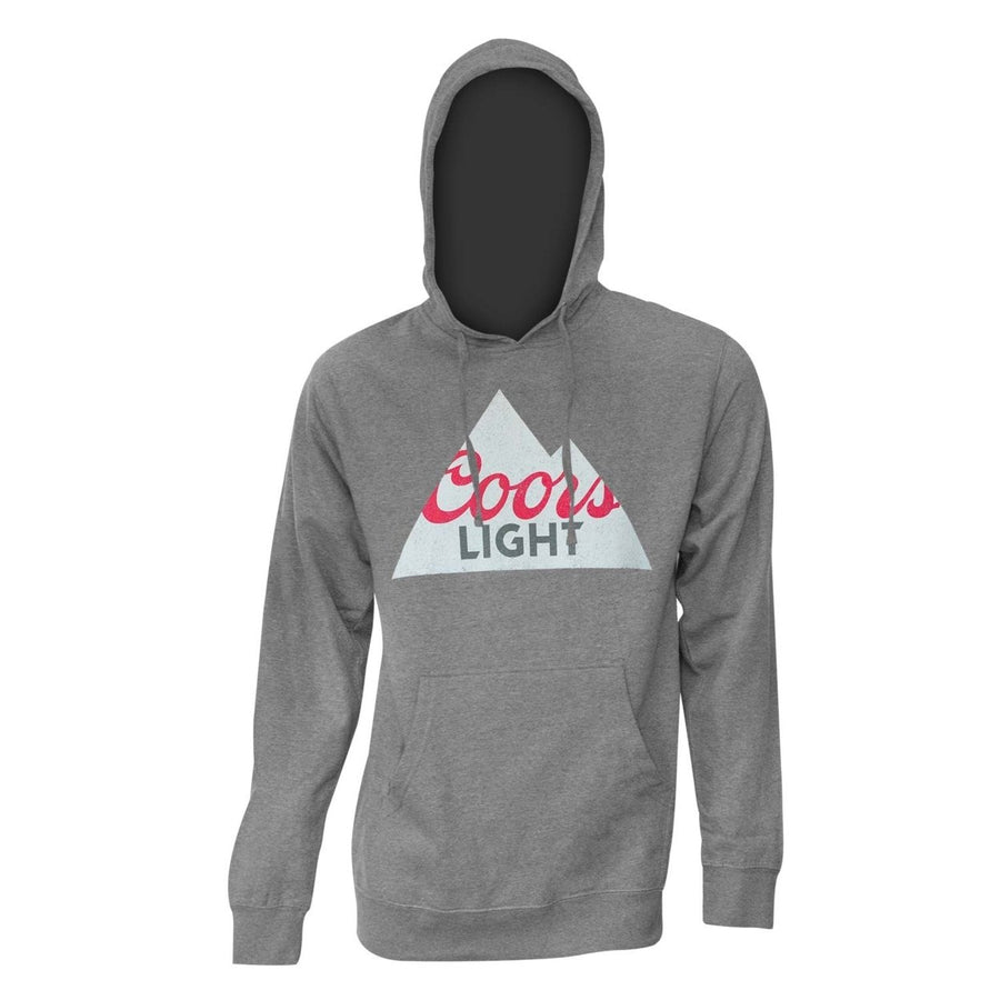 Coors Light Heather Grey Hoodie Image 1