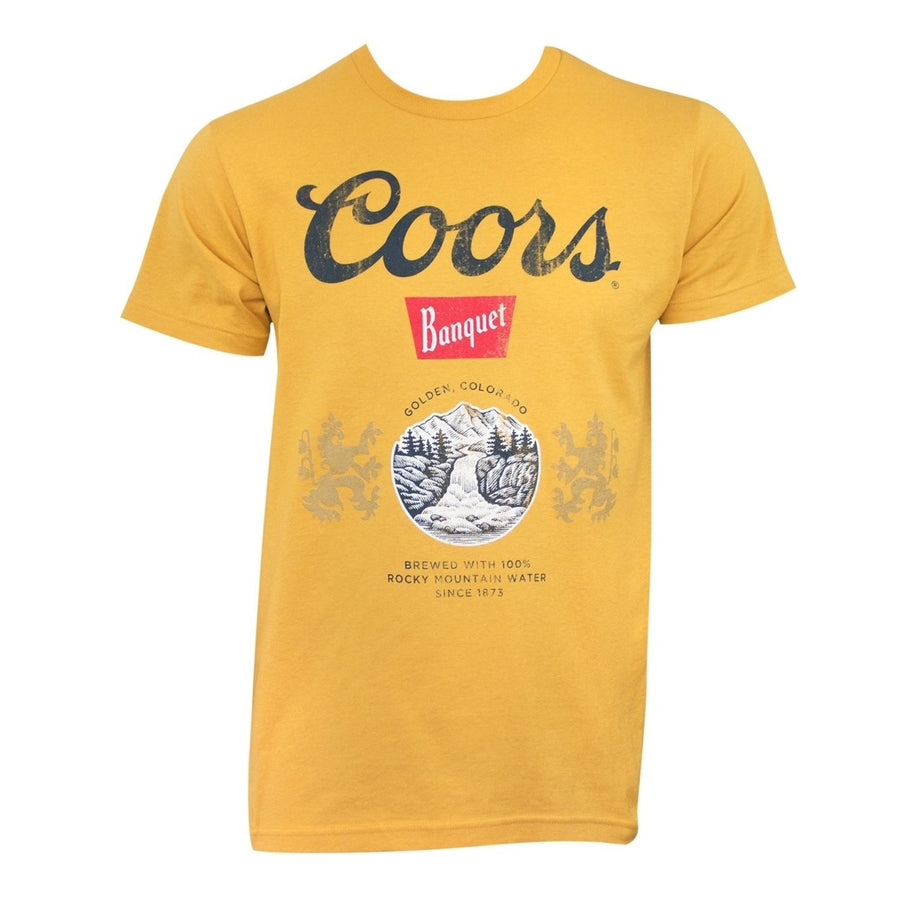 Coors Banquet Golden Tee Shirt Image 1