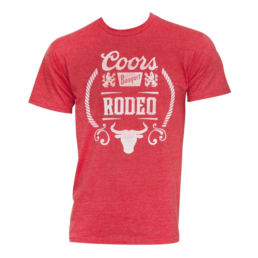 Coors Banquet Vintage Rodeo Tee Shirt Image 1