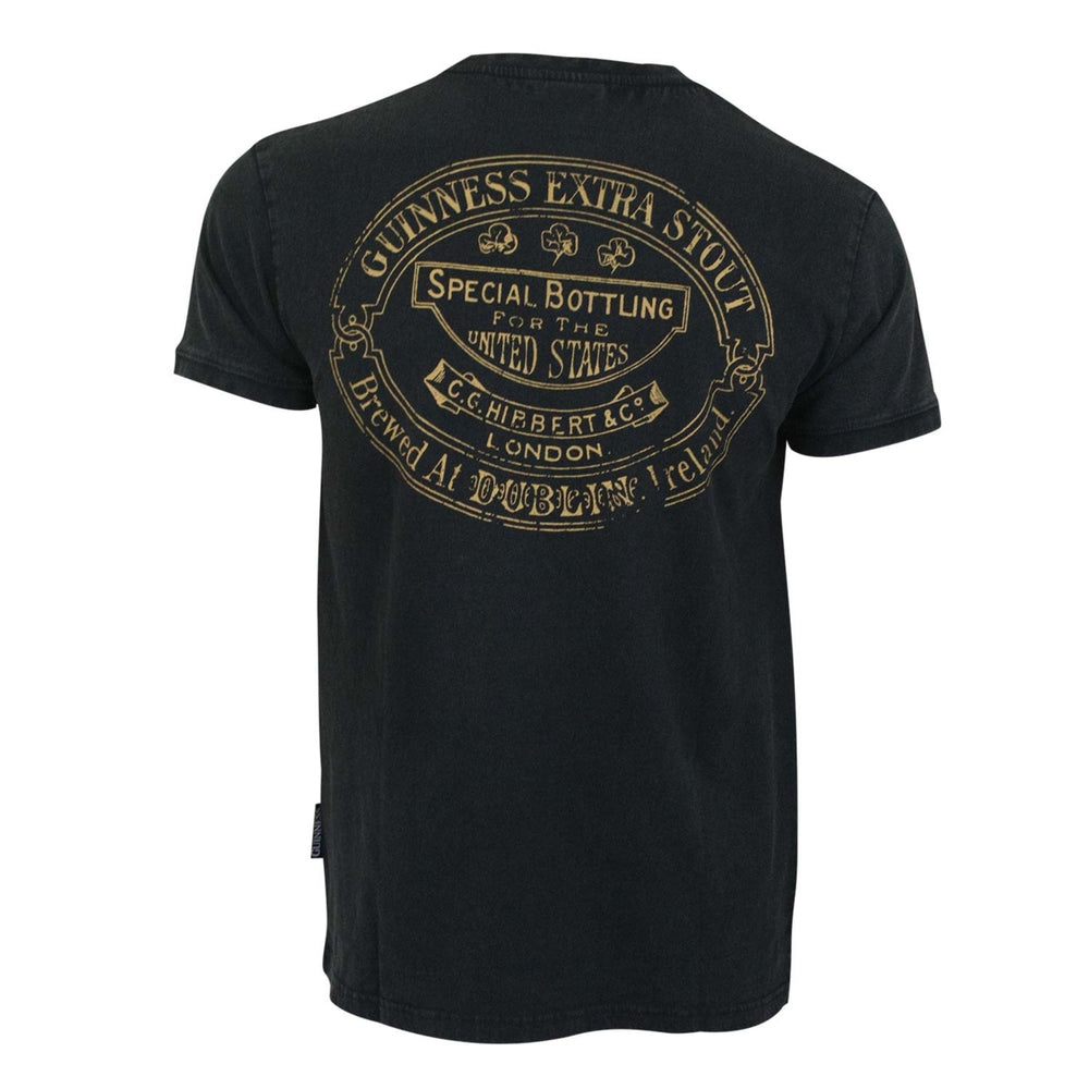 Guinness Distressed Label Tee Shirt Image 2