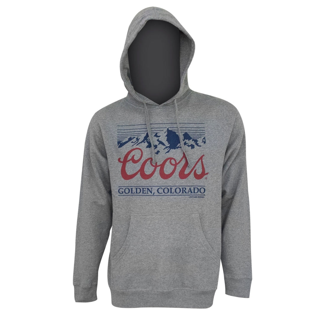 Coors Golden Colorado Grey Hoodie Image 1