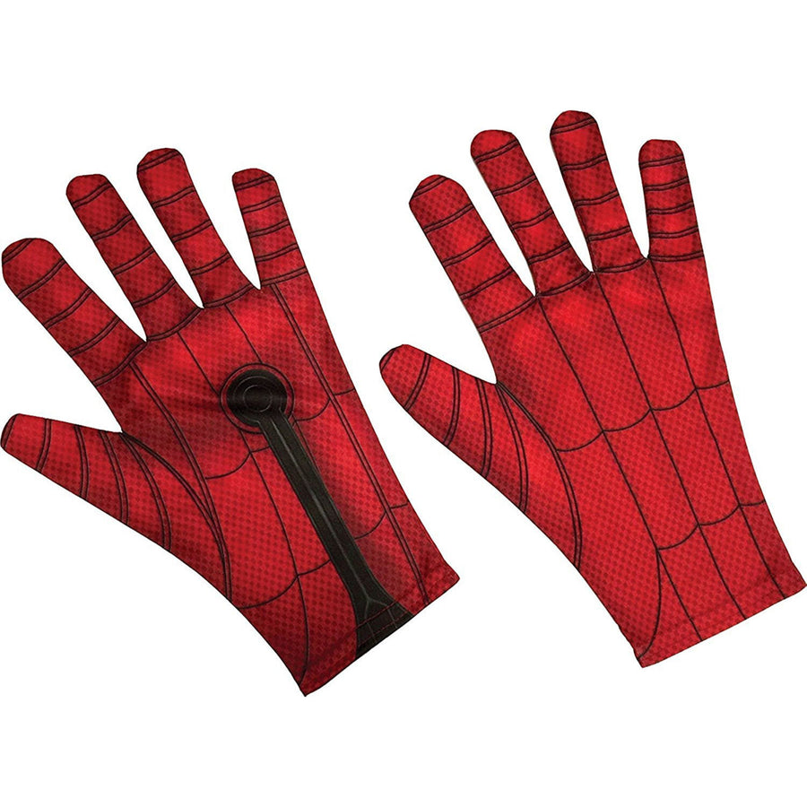 Spider-Man Red Adult Costume Gloves Image 1