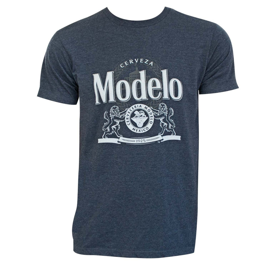 Modelo Crest Logo Blue Tee Shirt Image 1