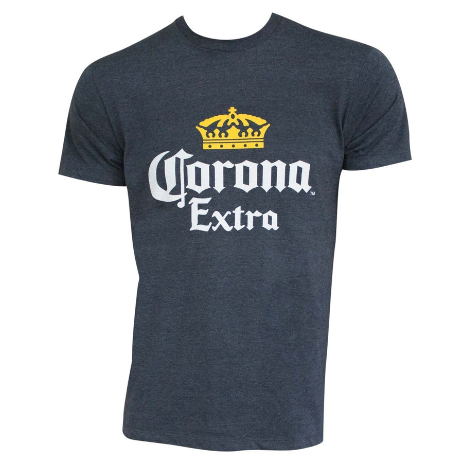 Corona Extra Basic Heather Blue Tee Shirt Image 1