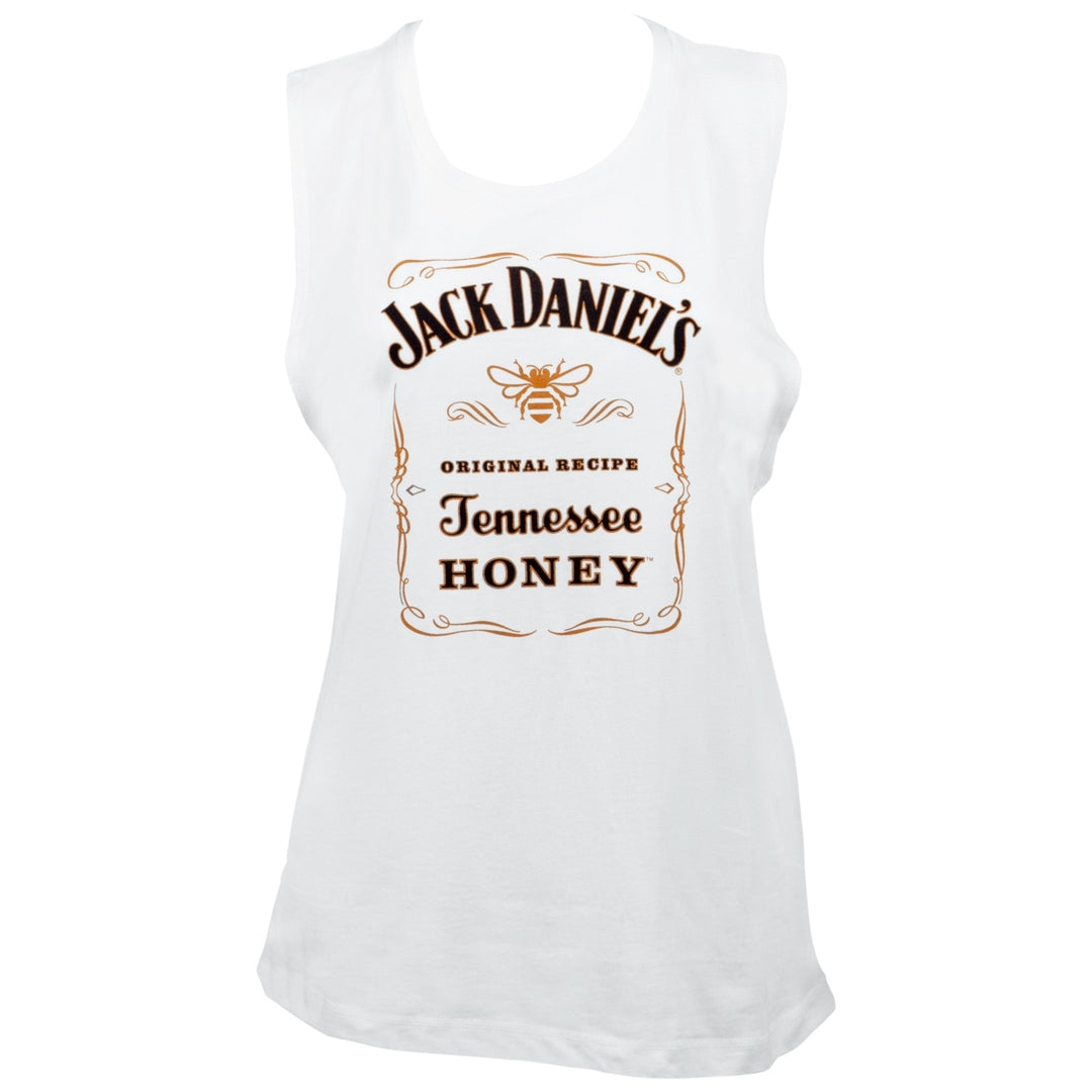 Jack Daniels Tennessee Honey Womens Muscle Tank Image 1