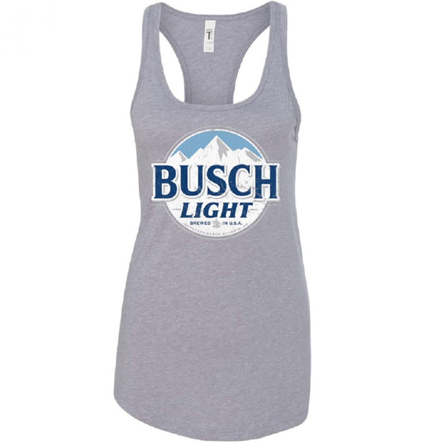 Busch Light Grey Ladies Tank Top Image 1