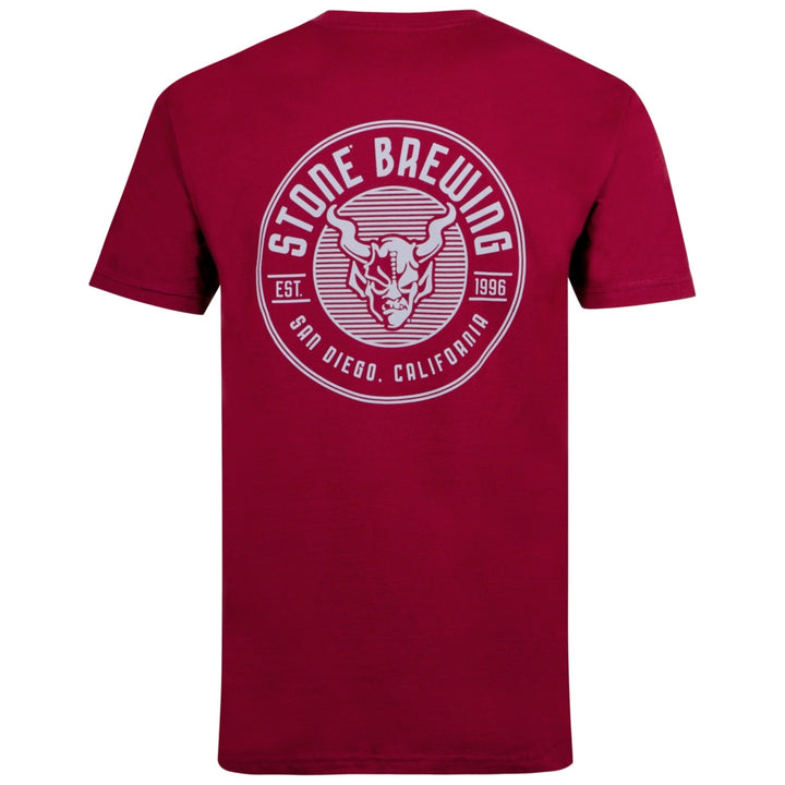 Stone Brewing Criterion Maroon Tee Shirt Image 2