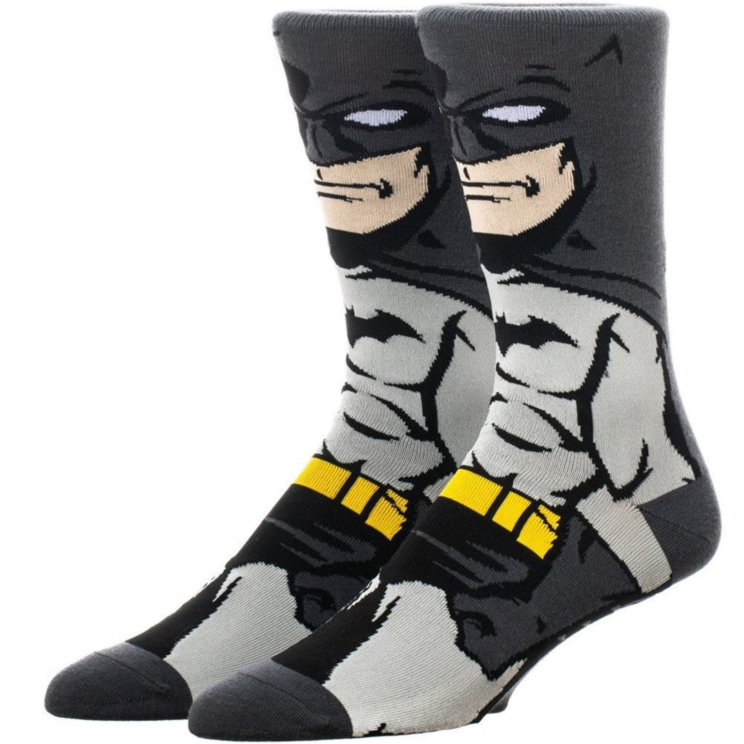 Batman Dark Knight 360 Character Crew Socks Image 1