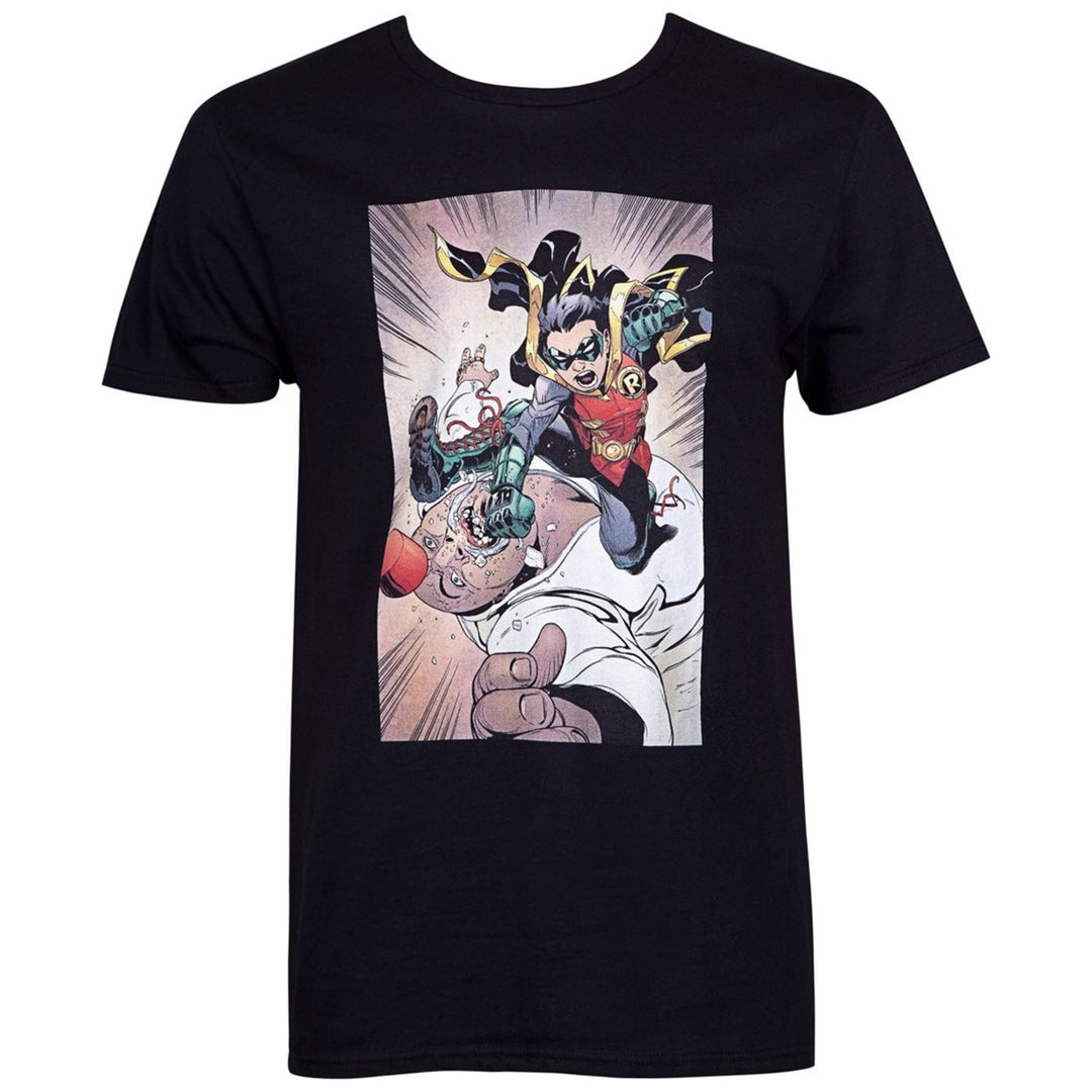 Robin Son of Batman Mens T-Shirt Image 1
