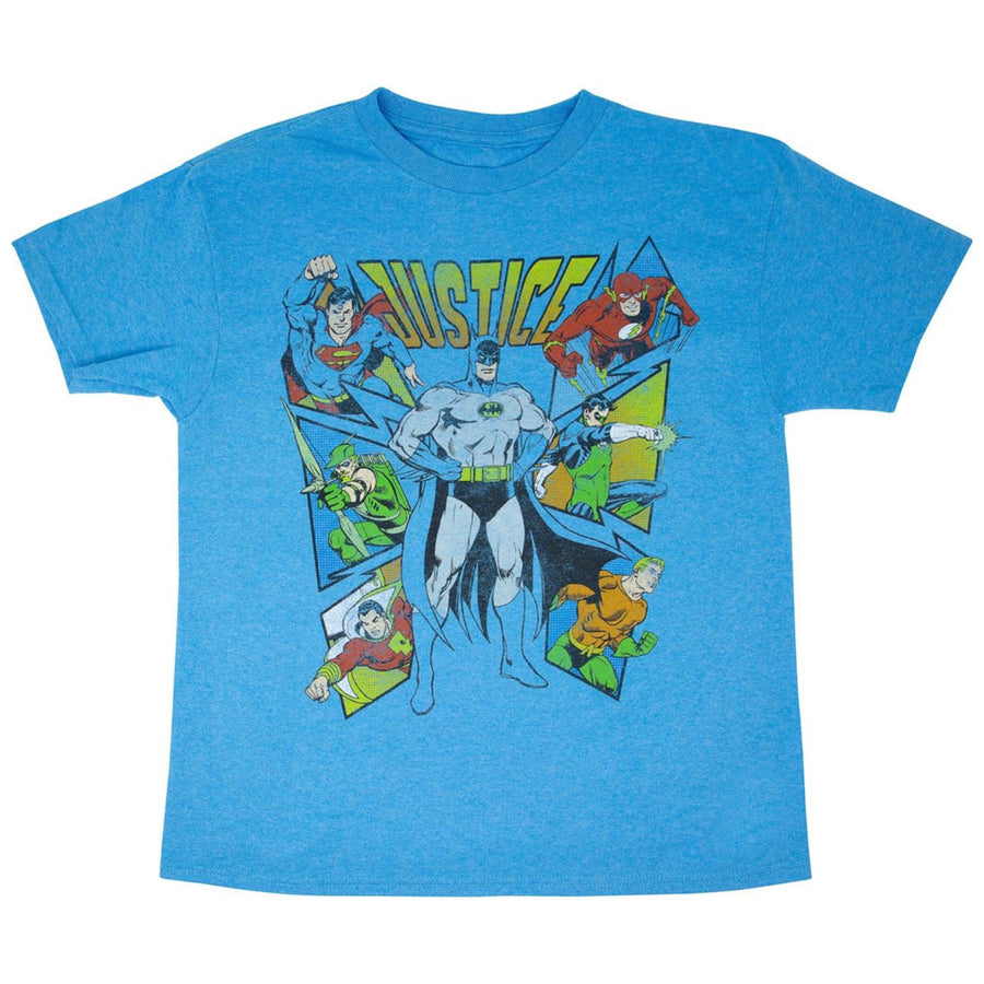 Justice League Group T-Shirt Image 1