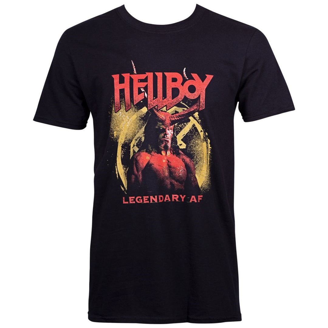 Hellboy Legendary AF Mens T-Shirt Image 1