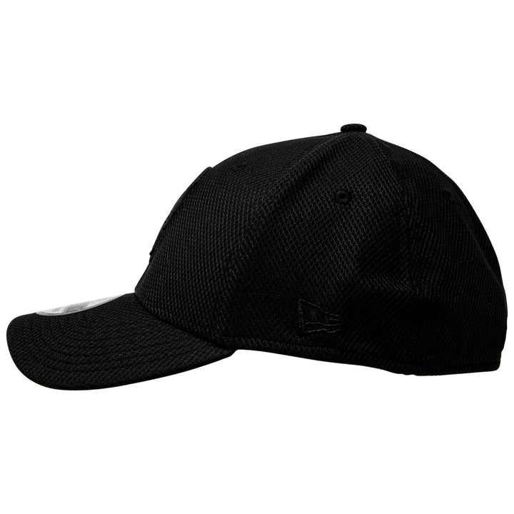 Iron Man Black on Black Era 39Thirty Flex Fitted Hat Image 3