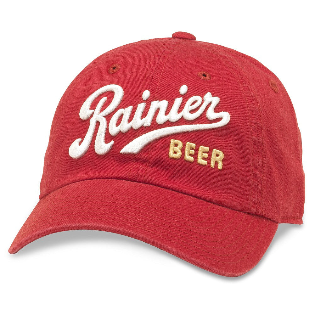 Rainer Red Adjustable Strapback Hat Image 1