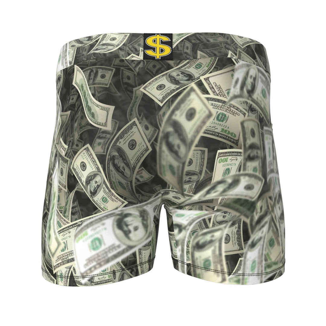 Crazy Boxer Cash Money Print Boxer Briefs Image 2
