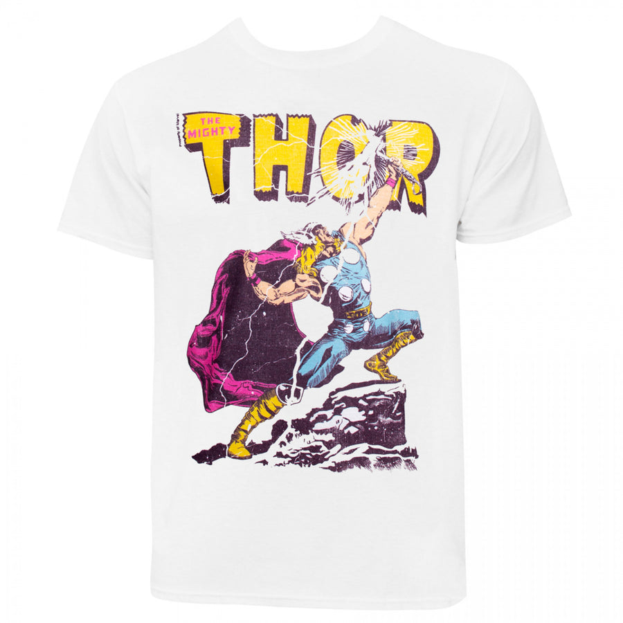 The Mighty Thor Vintage T-Shirt Image 1