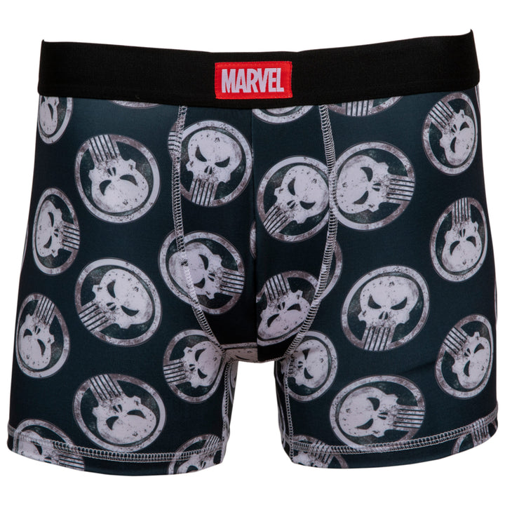 Punisher Symbols Mens Underwear Boxer Briefs Image 1