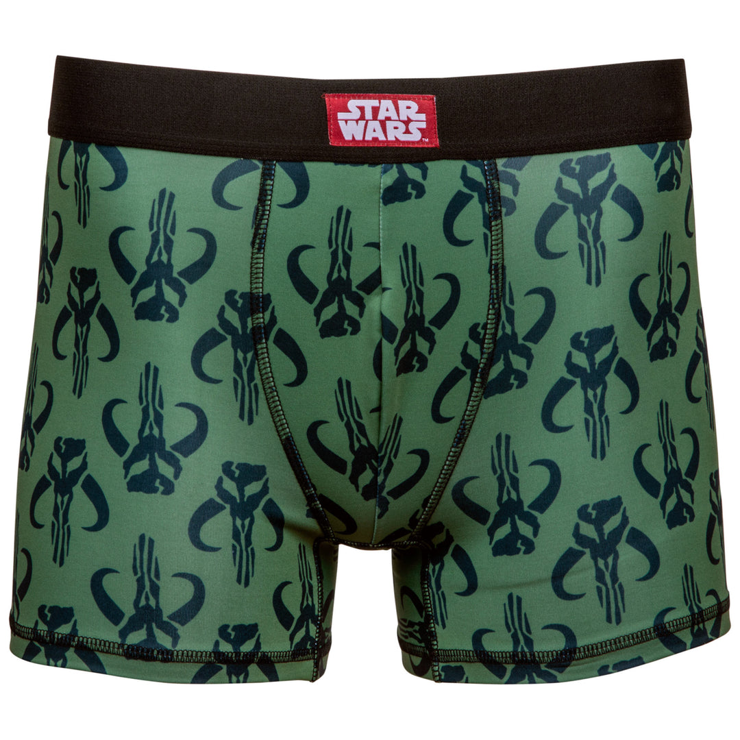 Star Wars Mandalorian Symbol Mens Underwear Boxer Briefs Image 1