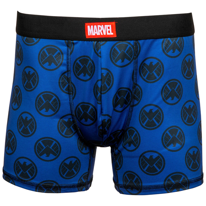 Agents of S.H.I.E.L.D. Symbol Mens Underwear Boxer Briefs Image 1