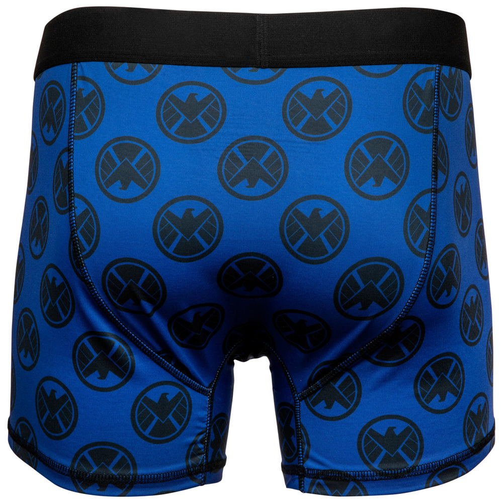 Agents of S.H.I.E.L.D. Symbol Mens Underwear Boxer Briefs Image 2