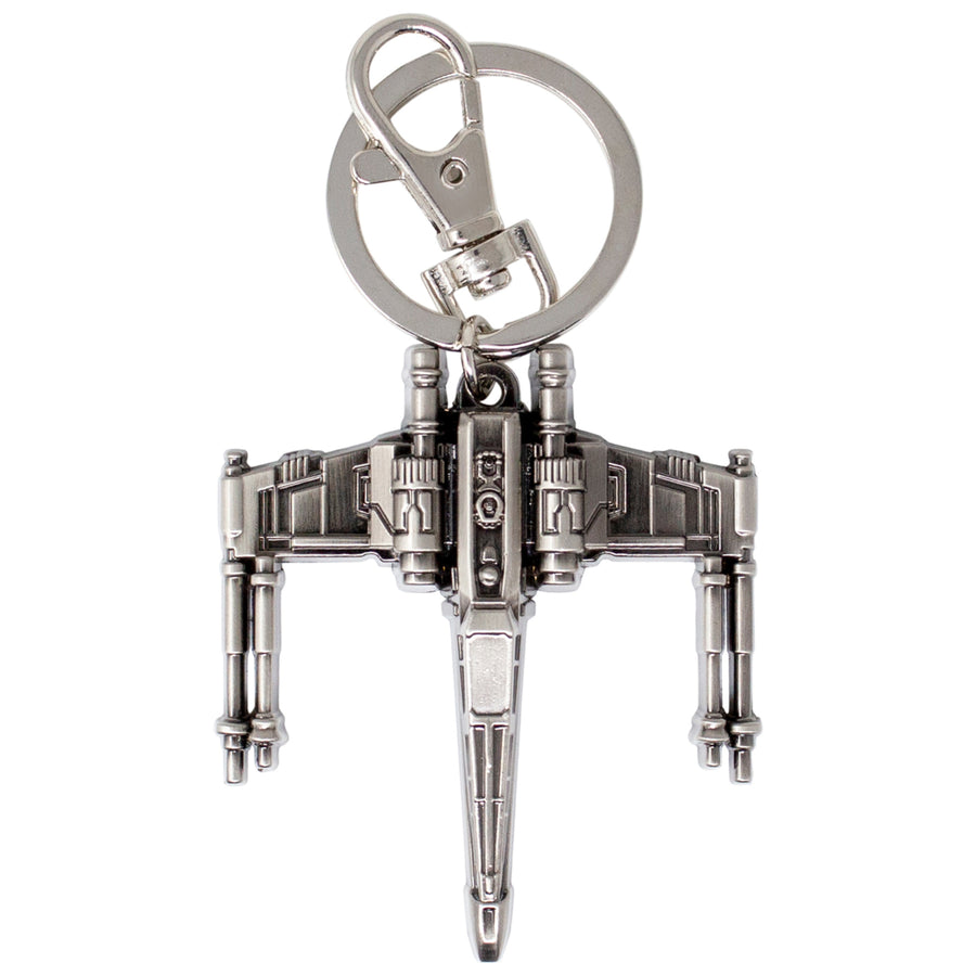 Star Wars X-Wing Fighter Pewter Key Ring Image 1