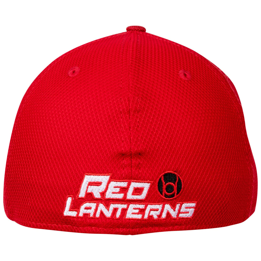 Red Lantern Symbol Armor Era 59Fifty Fitted Hat Image 4