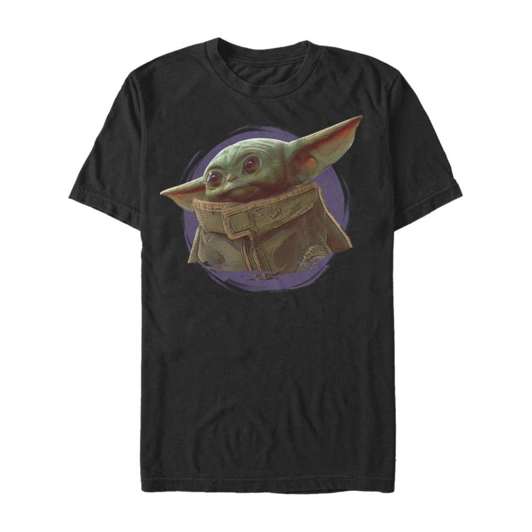 The Mandalorian The Child Purple Dot T-Shirt Image 1